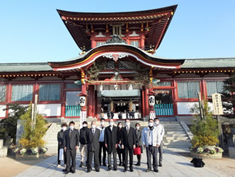 防府天満宮で安全祈願をしました1