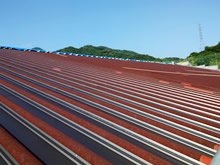 防府西高校屋内運動場屋根改修工事