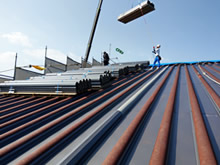 防府西高校屋内運動場屋根改修工事