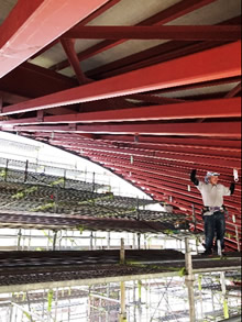 山口きらら博記念公園　ステージ新築工事