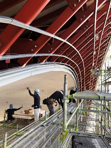 山口きらら博記念公園　ステージ新築工事