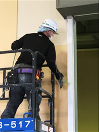 藤曲倉庫化工事