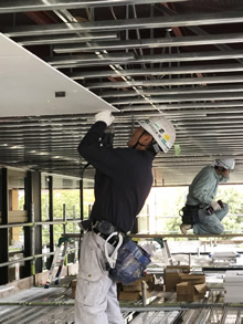 ジープ山口　内装工事