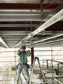 ジープ山口　内装工事