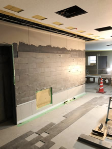 施工事例（長門総合病院）ー山口工材株式会社