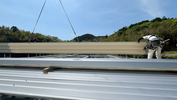 某食品工場梱包材倉庫