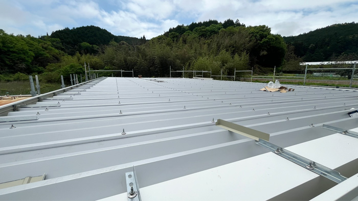 某食品工場梱包材倉庫