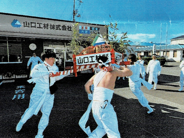 御神幸祭（裸坊祭）に参加しました