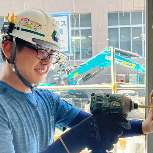 山口工材　先輩社員へのインタビュー